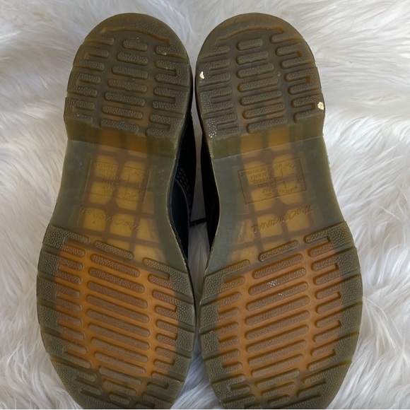 DR MARTENS 1460 VONDA II FLORAL LEATHER LACE UP BOOTS size 6 - Picture 6 of 7